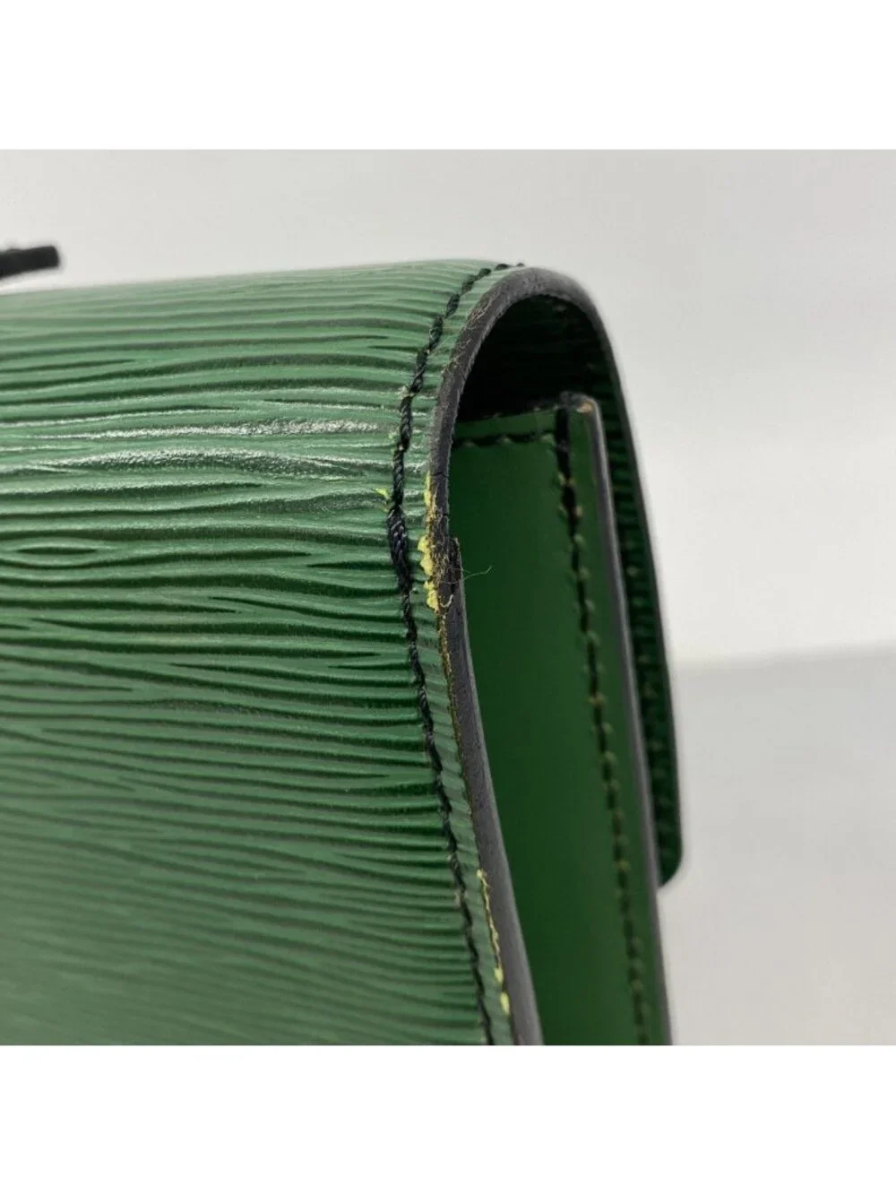Louis Vuitton Briefcase Epi Porte Documents Bandouliere Borneo Green